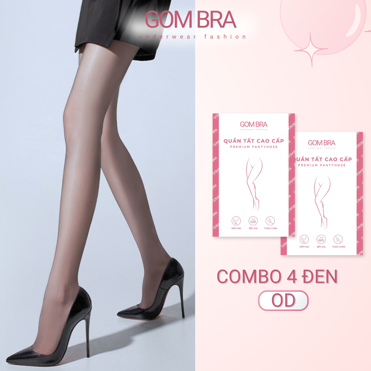 Quần tất lưới tàng hình siêu dai Gom Bra cao cấp, quần vớ nữ chất poly mềm mịn, co dãn thon chân - KAVE-1022_thumbnail_11