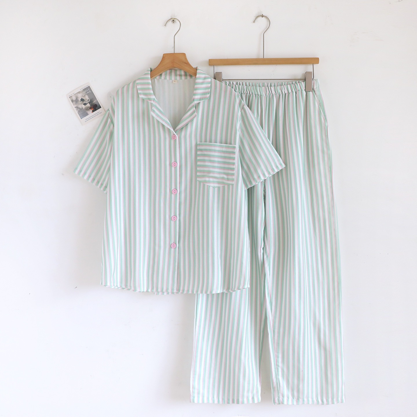 Set pizama kẻ sọc xô cotton_thumbnail_3