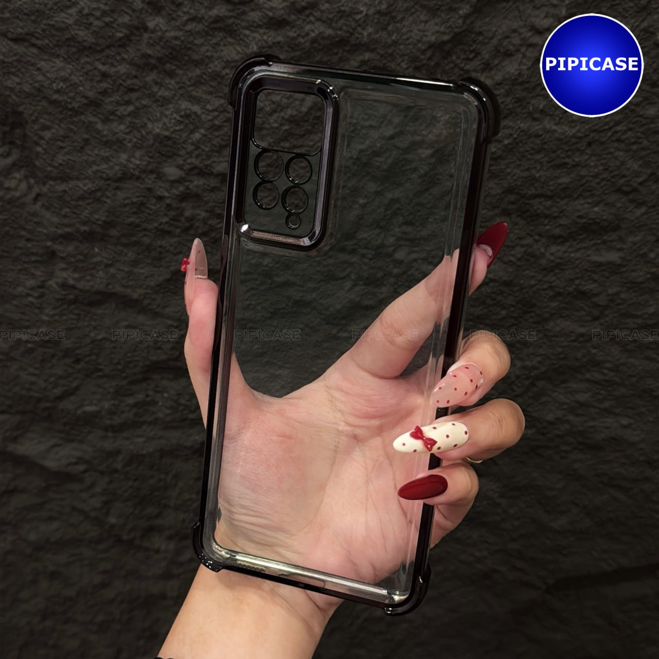 Ốp Lưng Xiaomi Redmi Note 11 Pro (4G) - Gu - Đen_thumbnail_4