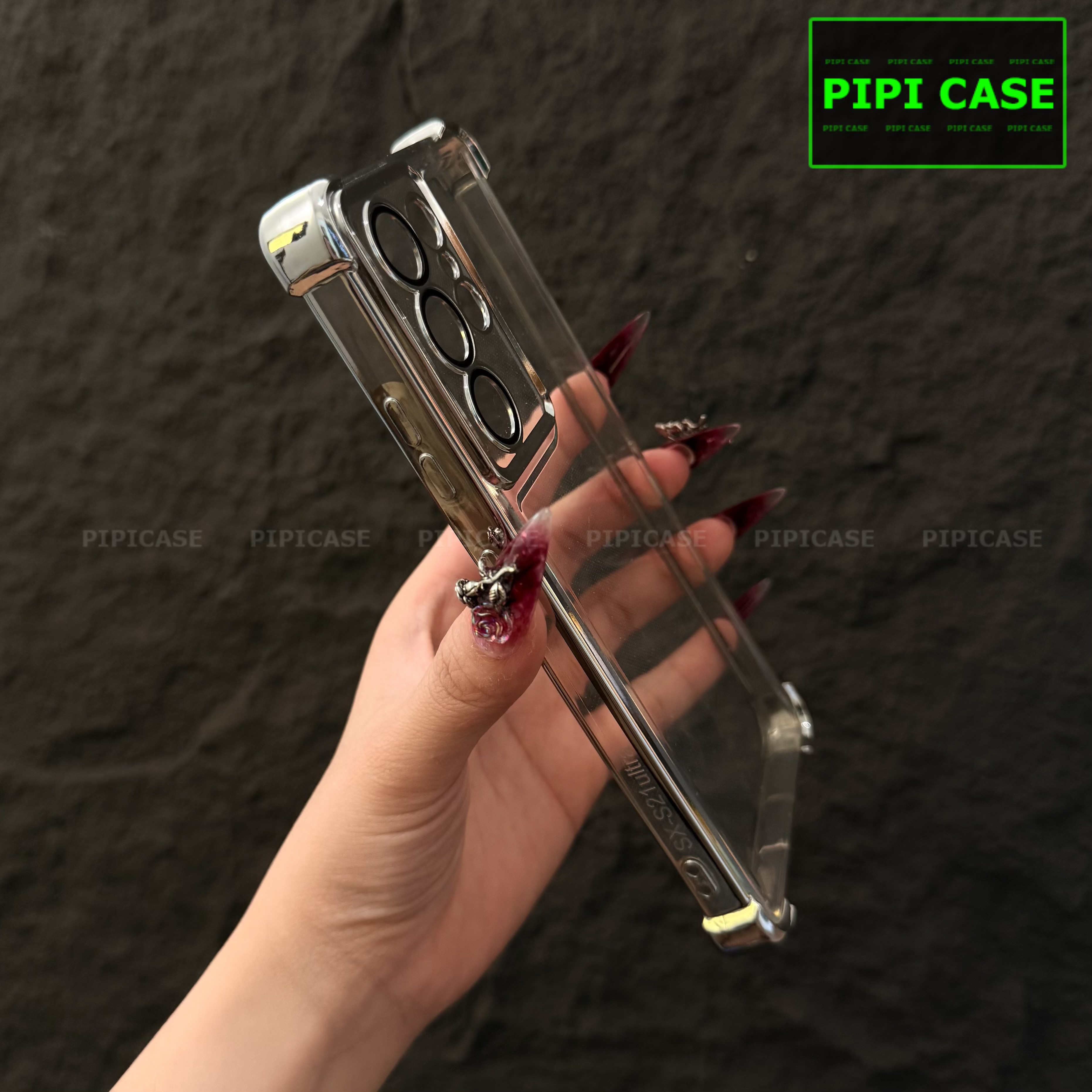 Ốp Lưng Samsung S21 Ultra 5G - Gu - Bạc_thumbnail_2