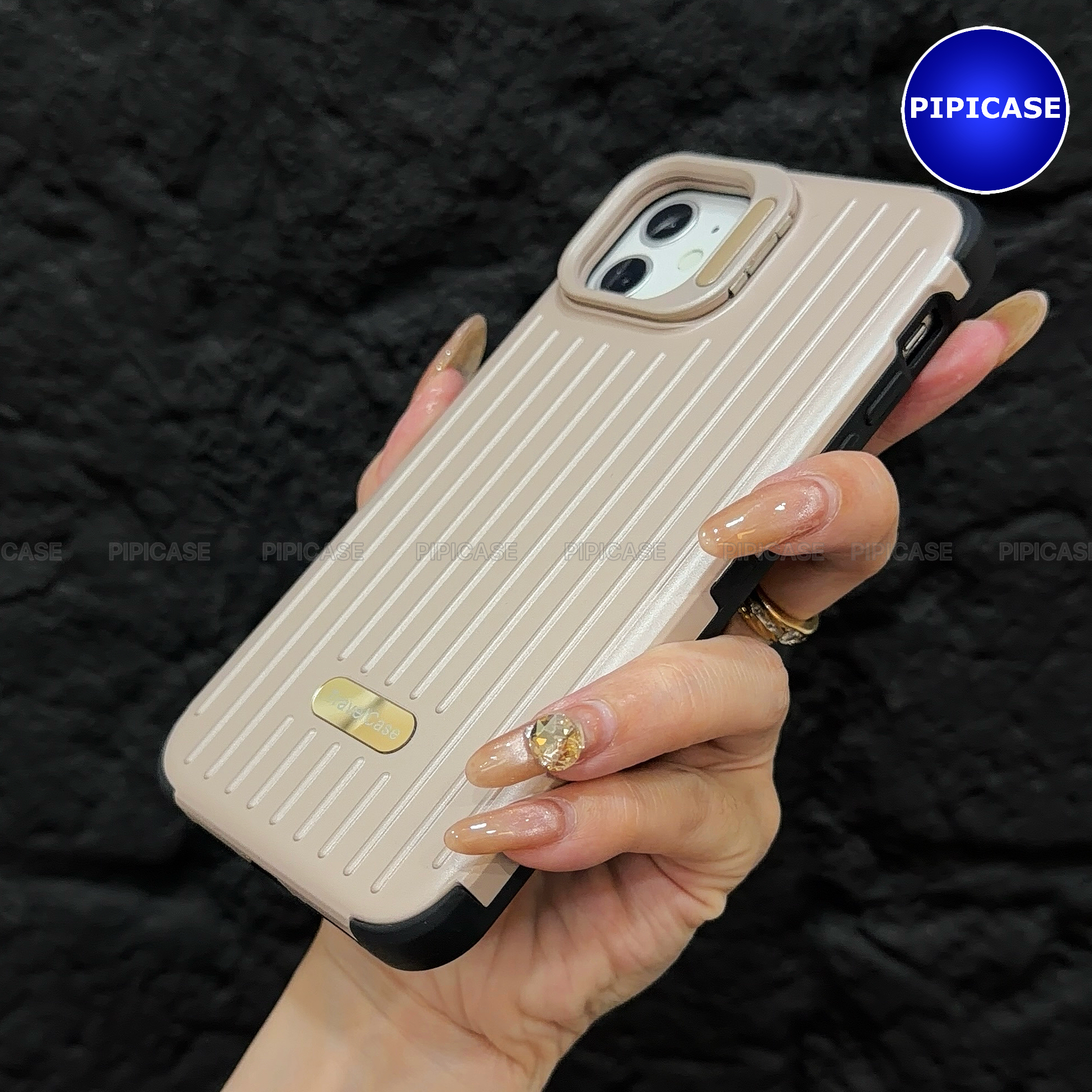 Ốp Lưng iPhone 13 - Hondao - Nâu Nhạt_thumbnail_5