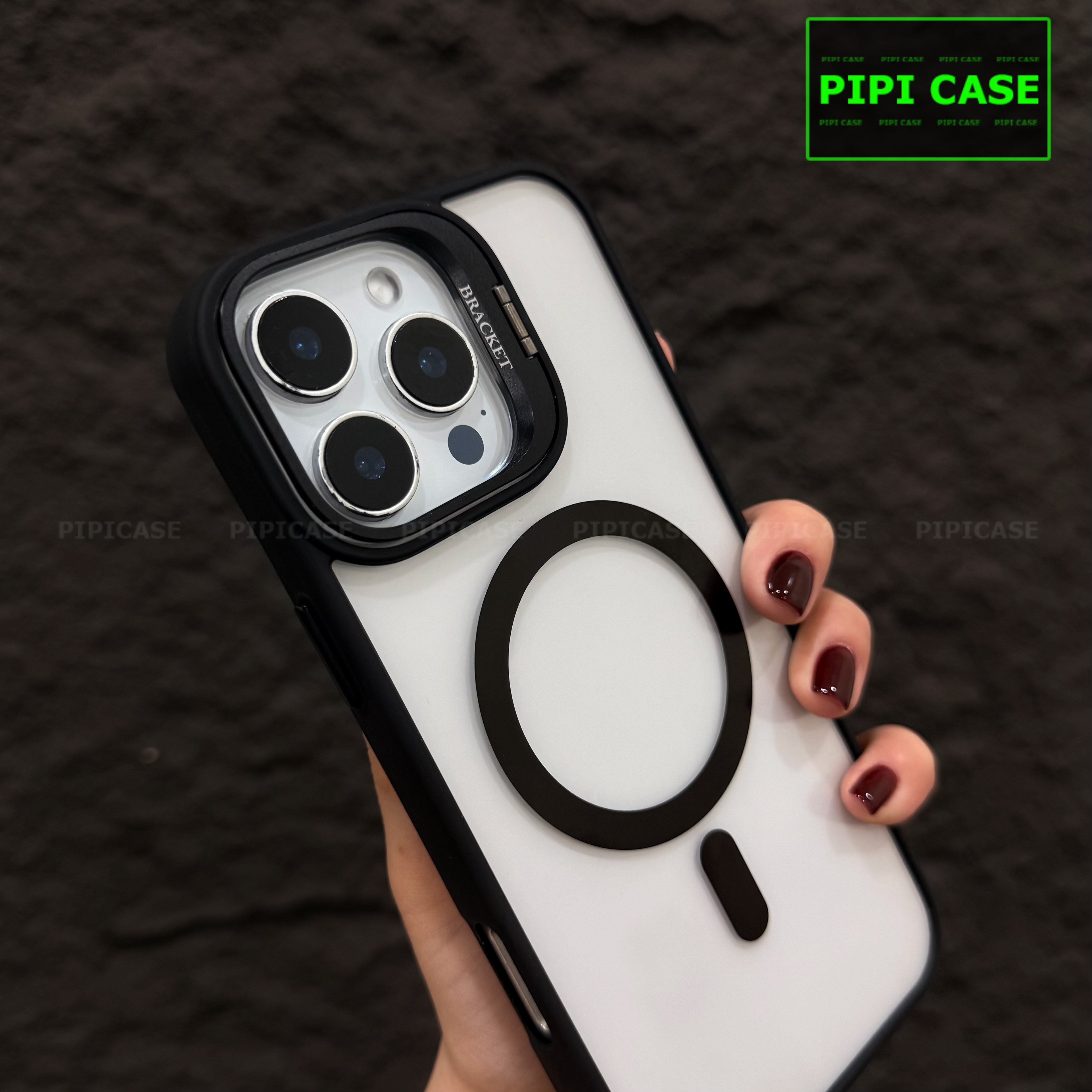 Ốp Lưng iPhone 14 Pro Max - Dansi - Đen_thumbnail_5