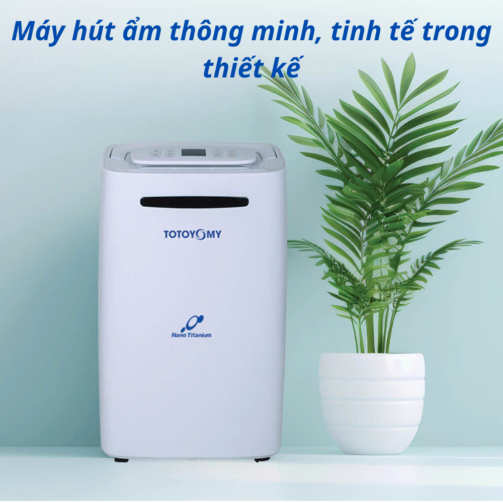 Máy hút ẩm Nhật TOTOYOMY TD-Z25N-W năm 2025 kiêm lọc không khí, khử mùi, sấy khô (Mới 100%)_thumbnail_3