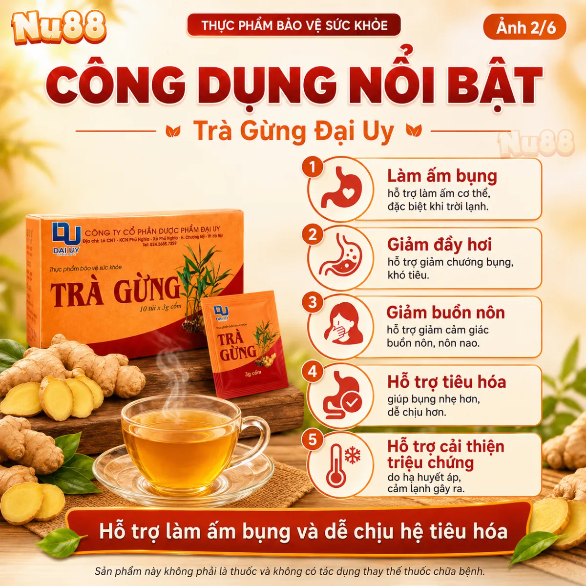 Trà Gừng Hỗ Trợ Tiêu Hóa Đại Uy_thumbnail_3