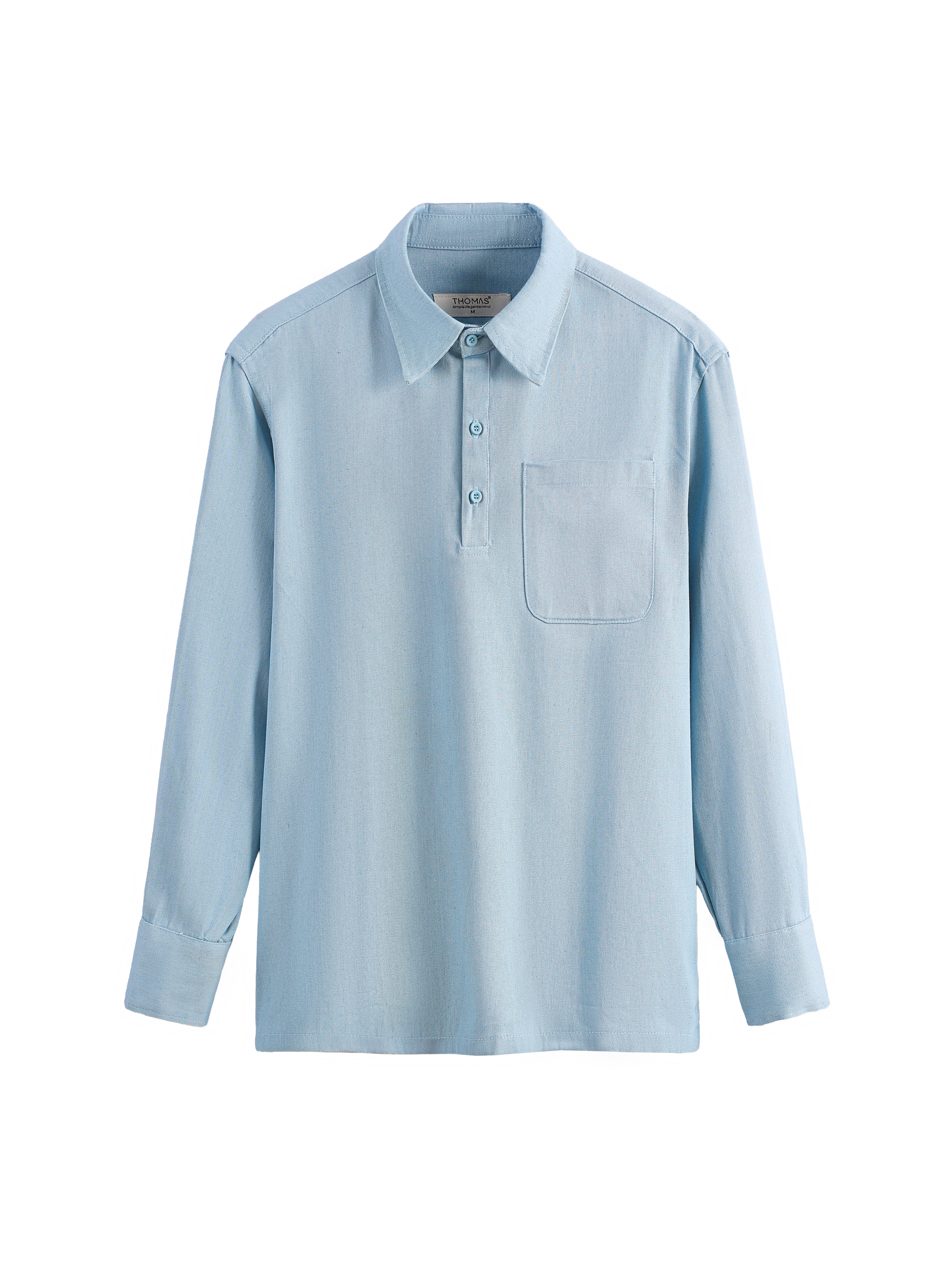 Áo Sơ Mi Dài Tay Dylan Vải Denim Form Regular_thumbnail_6