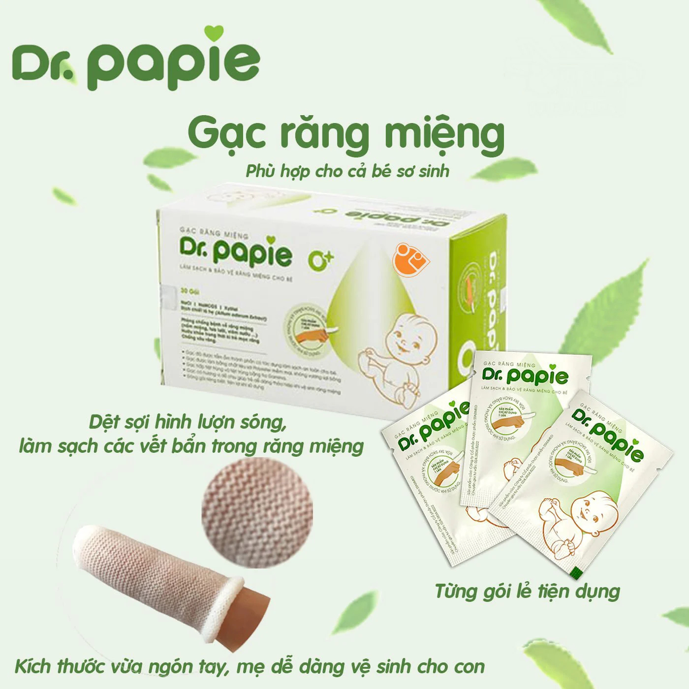 Gạc răng miệng Dr.Papie