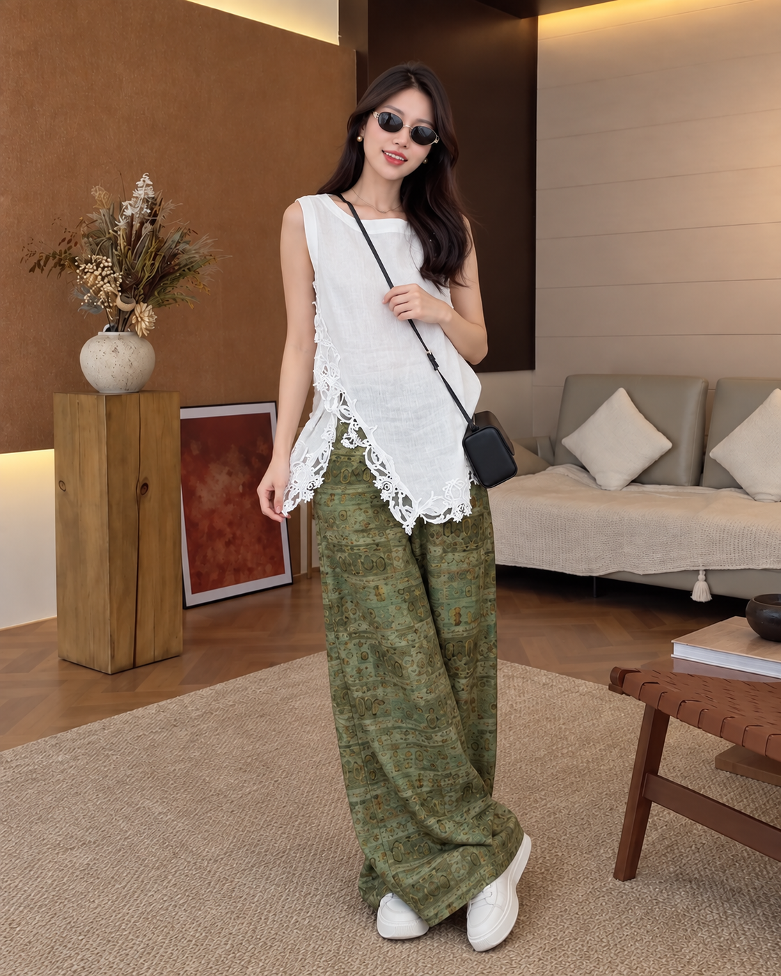 MA068 - Áo Linen trắng nữ tính, thanh lịch_thumbnail_2