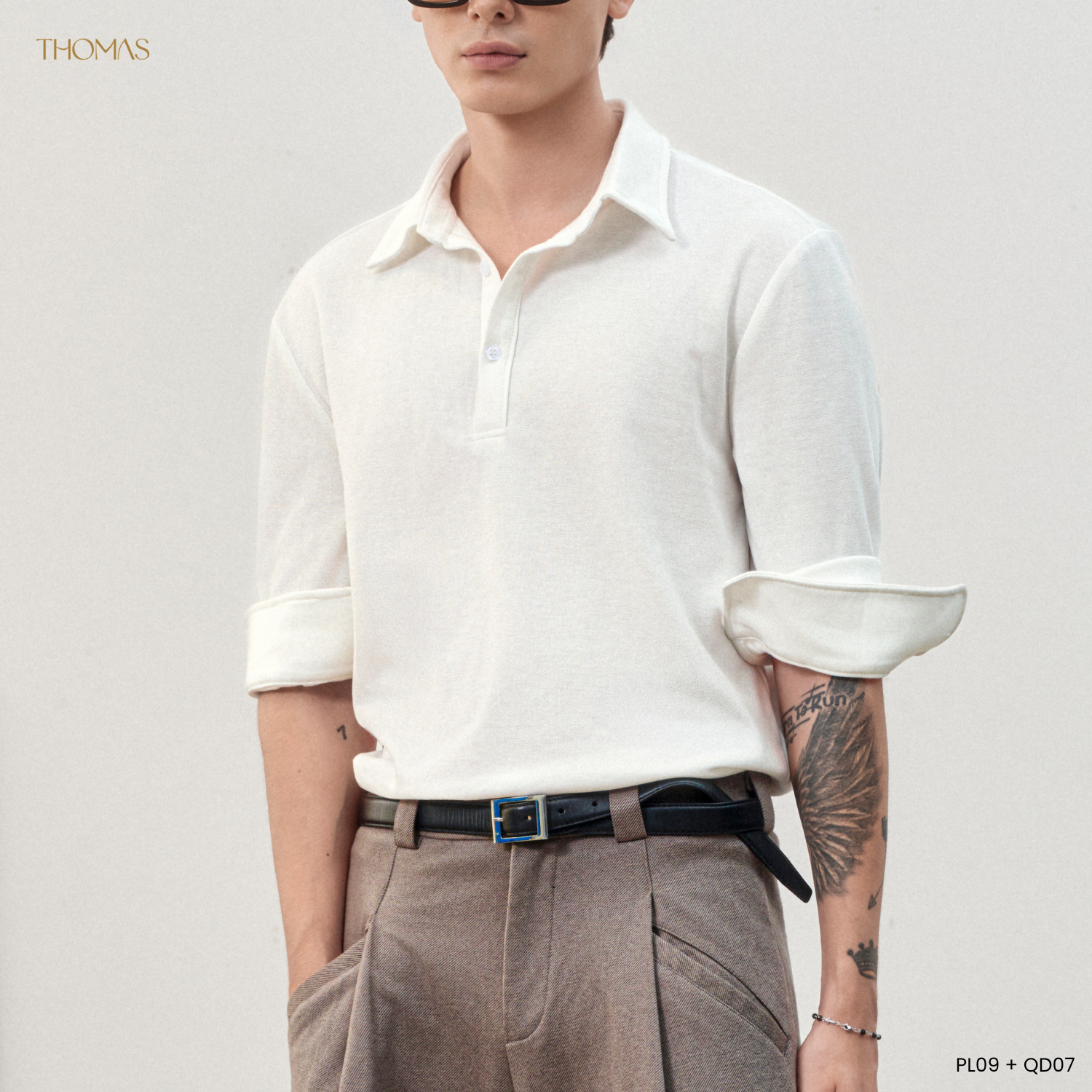 Áo Polo Dài Tay Gavin Vải Pique Form Regular_thumbnail_9