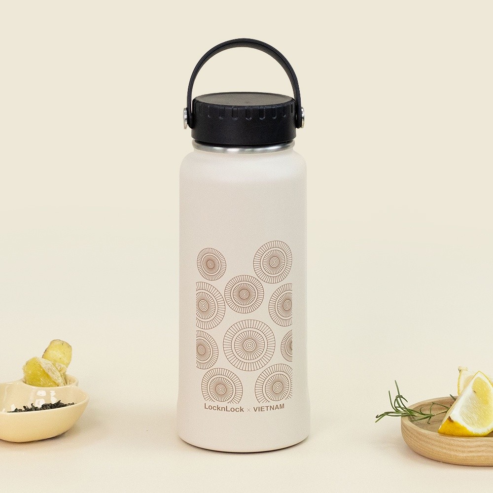 Bình giữ nhiệt Lock&Lock bằng thép không rỉ Riga Tumbler Vietnam Edition 897ml (4 phiên bản) LHC4160