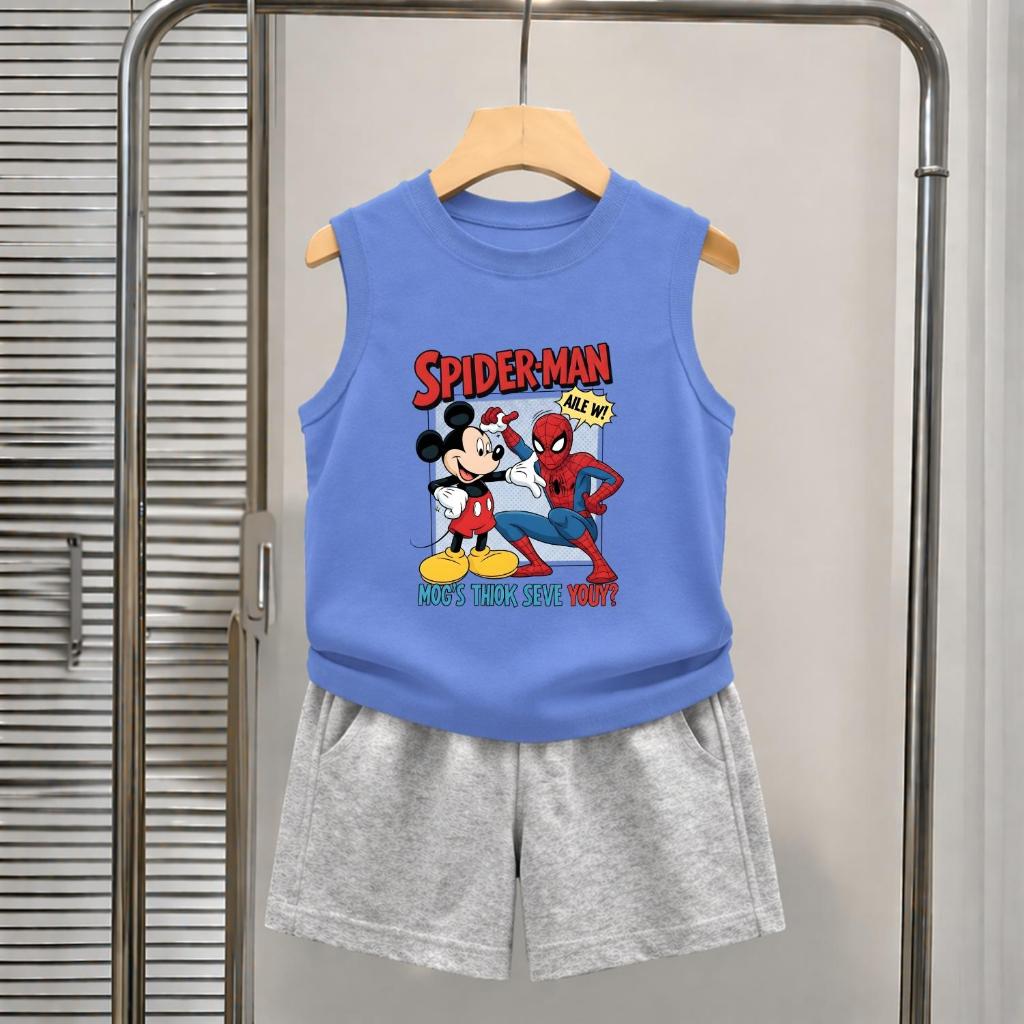 [XẢ KHO BỘ BA LỖ] Bộ ba lỗ cho bé trai nhiều mẫu lẻ size từ 15-40kg - Quần áo bé trai - Loza Kids XABL01_thumbnail_47