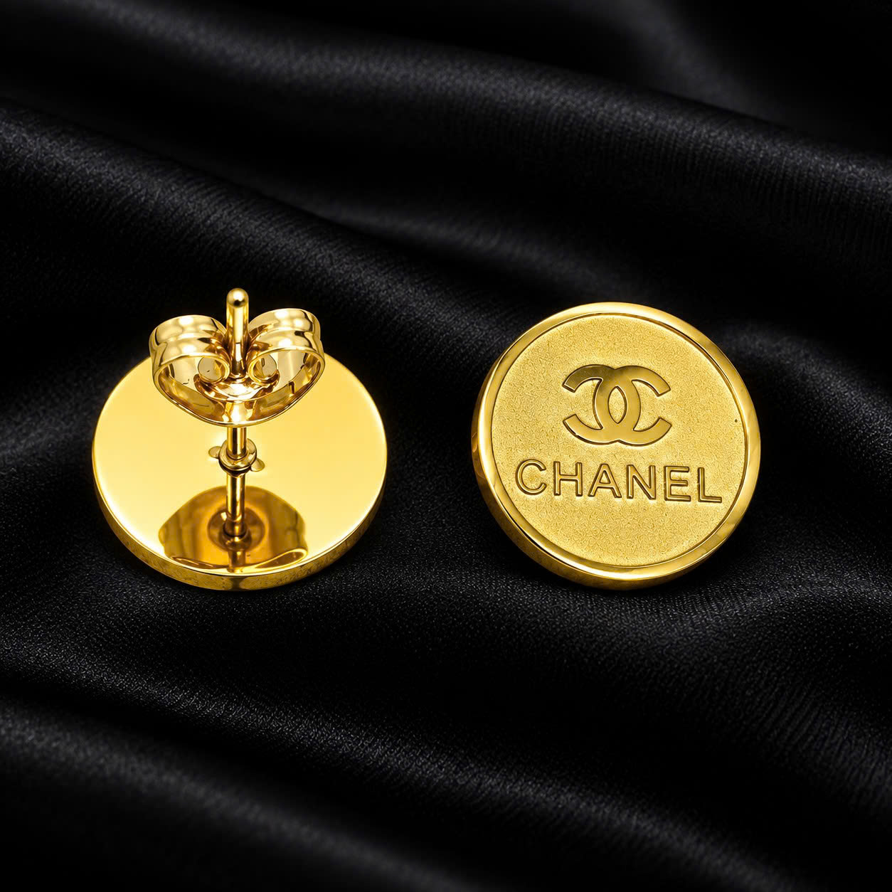 khuyên kiểu cặp vàng tròn khắc CHANEL_thumbnail_2