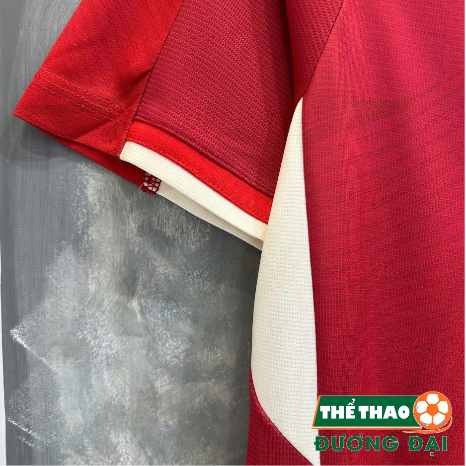 Quần Áo Bóng Đá Thiết Kế Riki Gunn Đỏ Thun Mè Cao Cấp Thoáng Khí Thể Thao Đương Đại_thumbnail_6