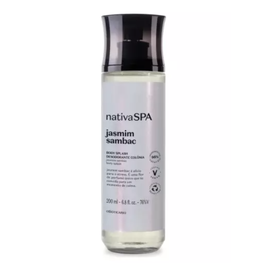 NATIVA SPA BODY SPLASH JASMIN SAMBAC, 200ml