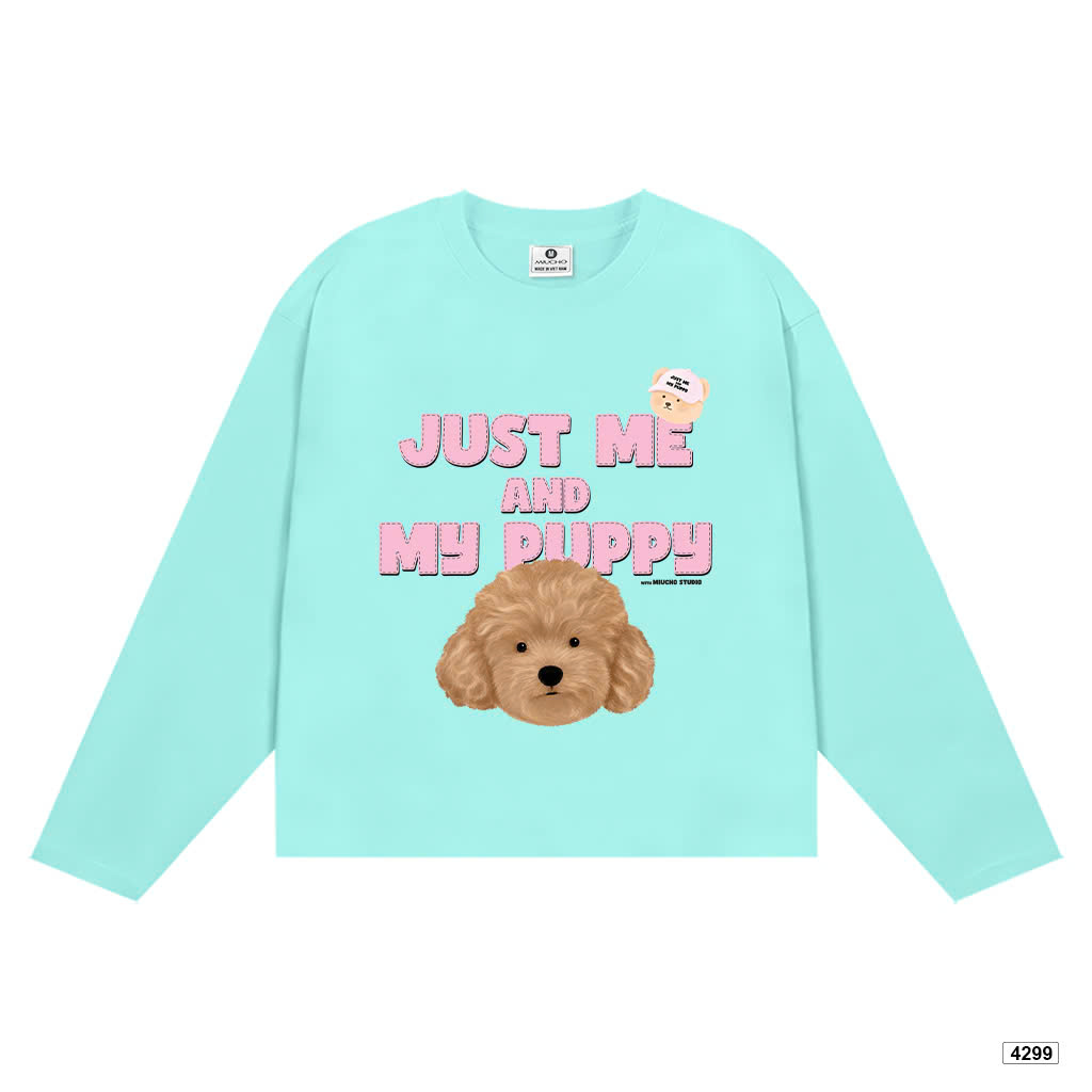 Áo thun tay dài form boxy puppy Miucho 4299_thumbnail_13