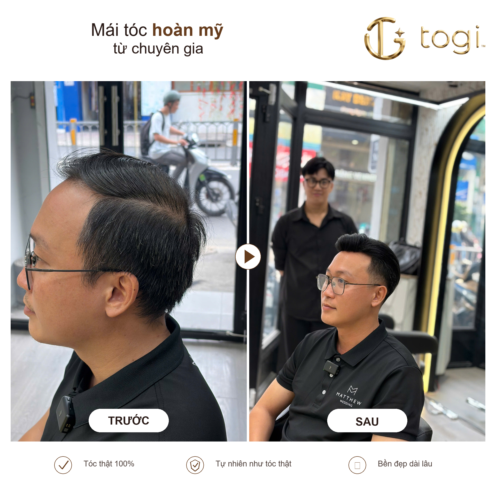 Togi65 góc nghiêng kết quả thật