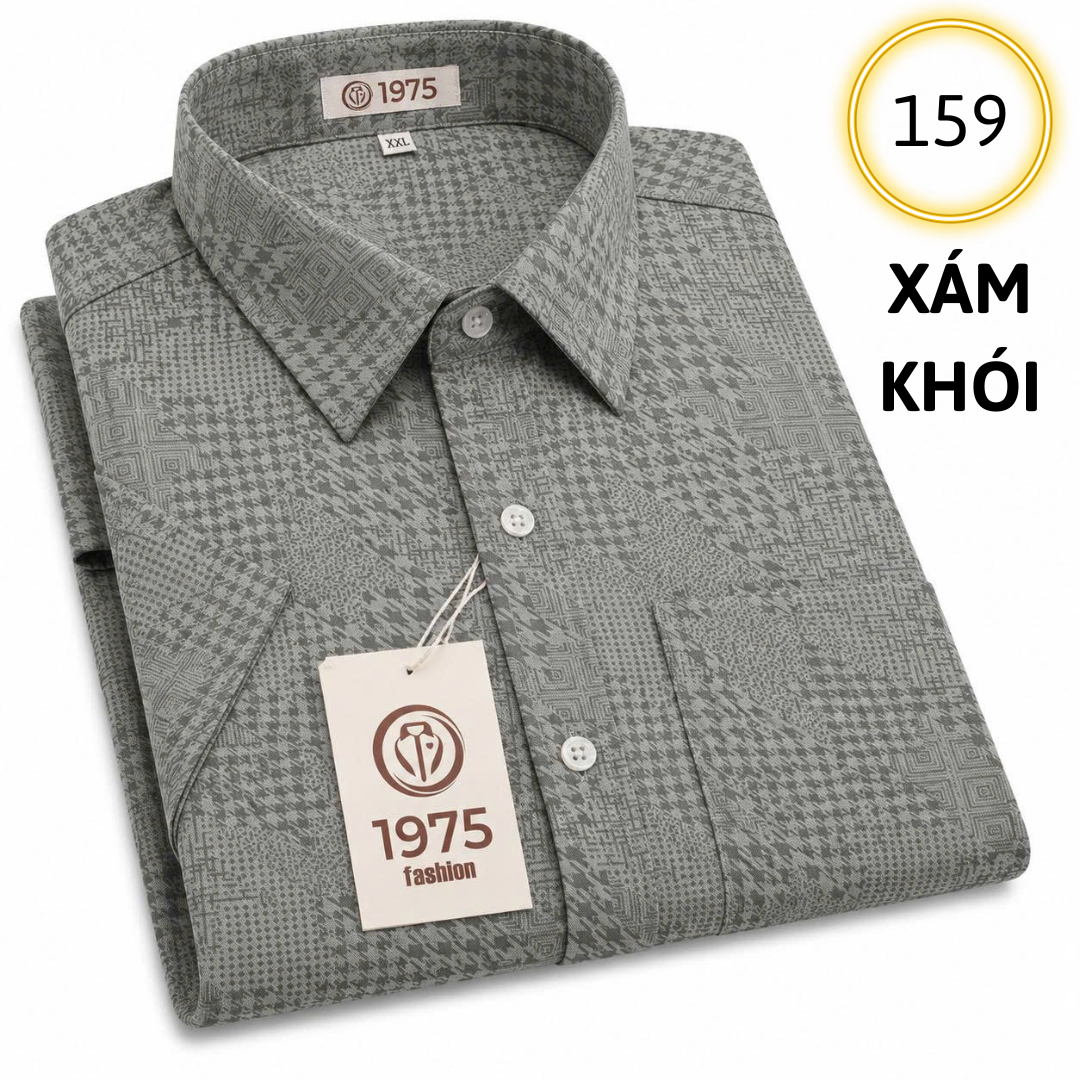 Áo sơ mi 159N - YẾN XÁM KHÓI