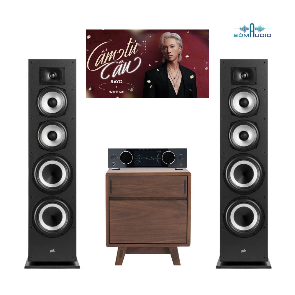 Combo Amply ONKYO MUSE Y-40 + Loa Cột POLK AUDIO MXT70 - ONP2
