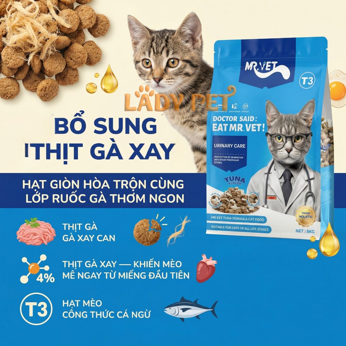 Hạt cho mèo MR VET T3 cho mèo (1KG)_thumbnail_3