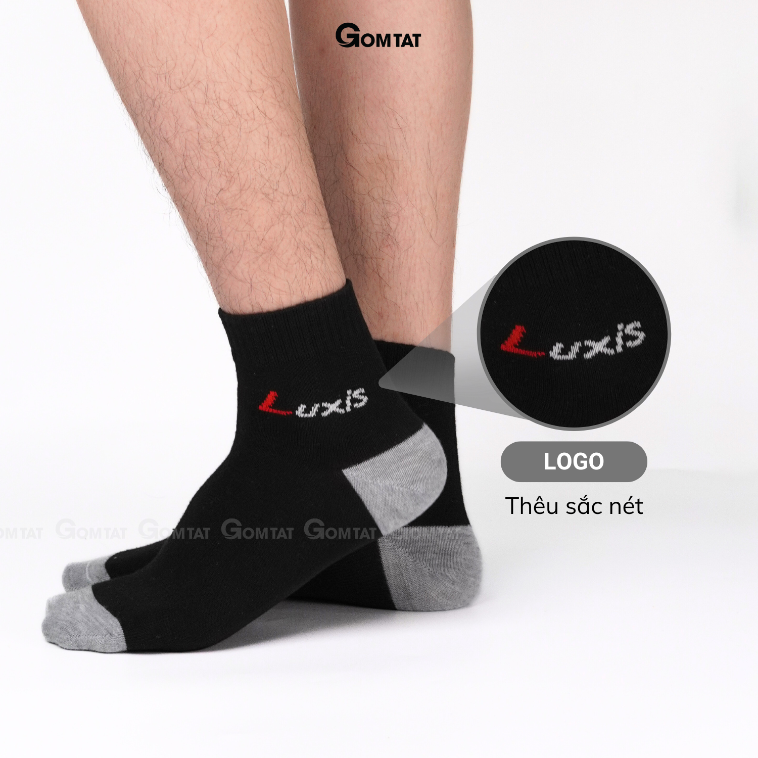 Tất cổ cao nam nữ GOMTAT cotton mềm mịn thoáng khí - LUX-S06-CB5_thumbnail_3