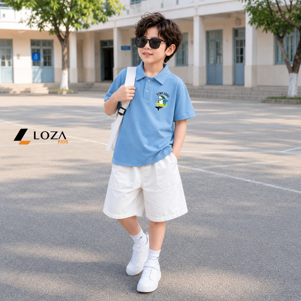 Áo polo bé trai hình Cá mập - Loza Kids PL3644_thumbnail_2