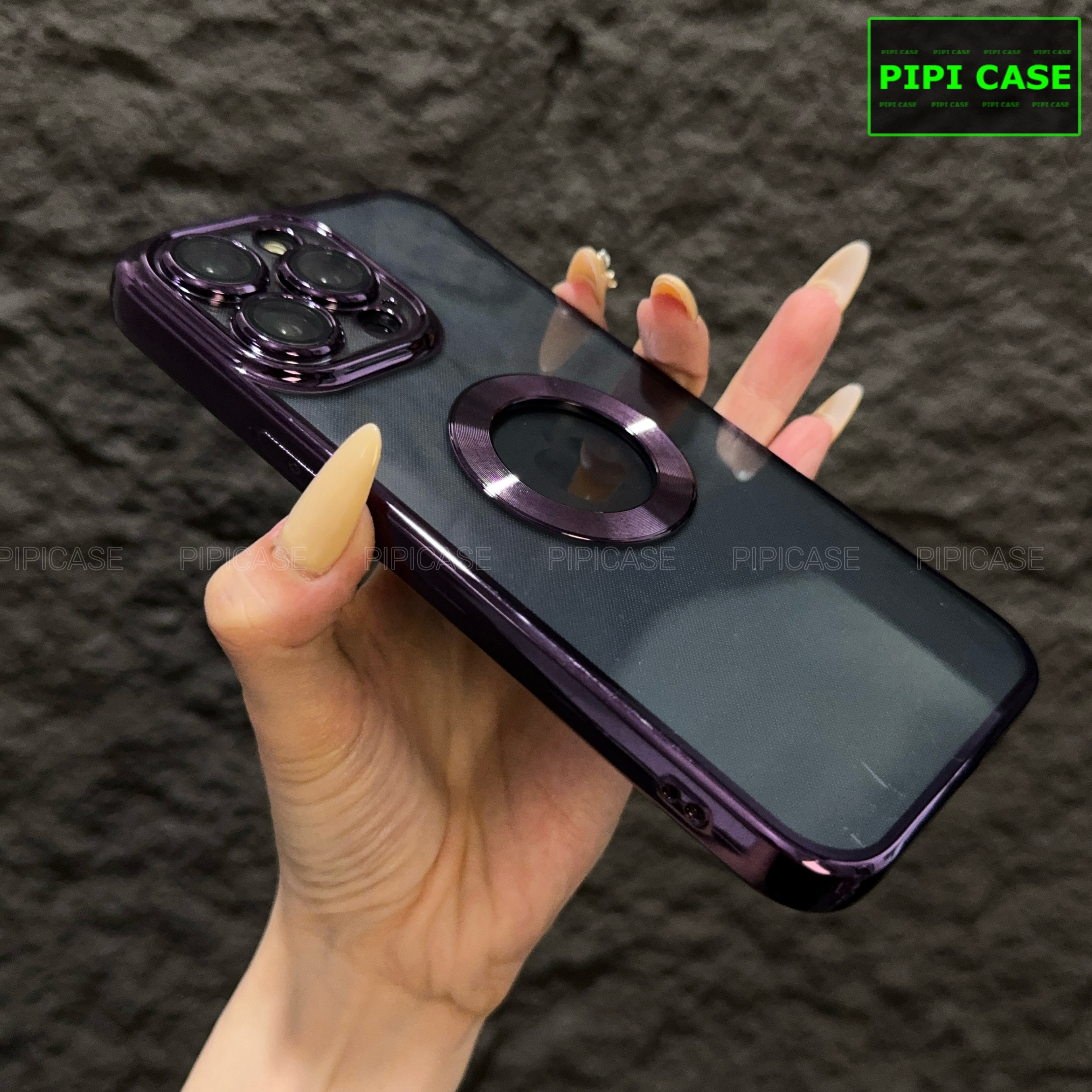 Ốp Lưng iPhone 14 Pro - Water - Tím_thumbnail_9