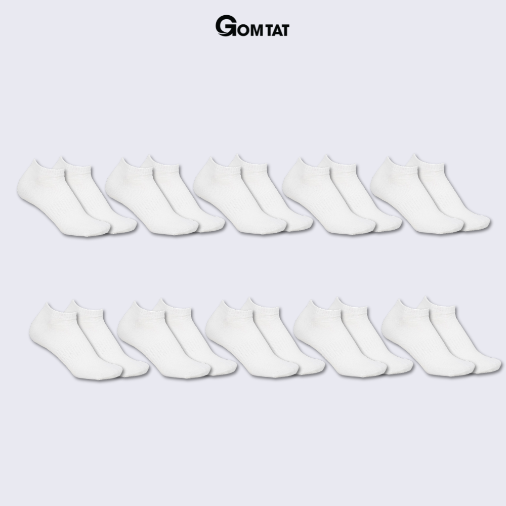Combo tất cổ trung nam nữ GOMTAT chất liệu cotton cao cấp, thiết kế mặt lưới thoáng khí - STA-KLB_thumbnail_30