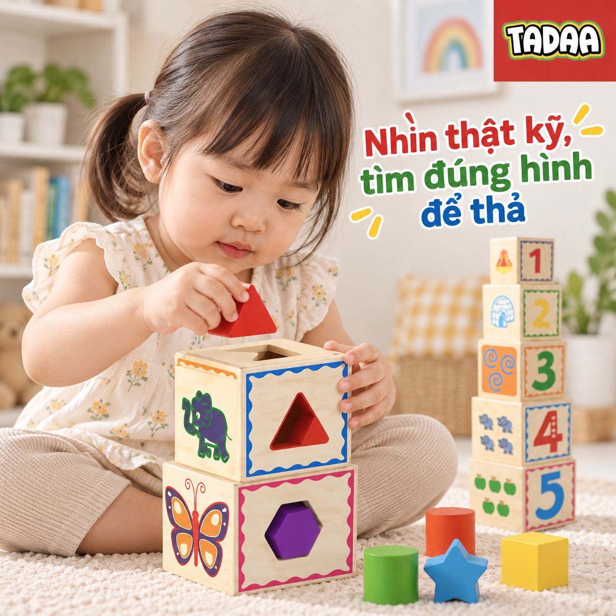 Bộ xếp chồng & thả khối – Bé Khám Phá Hình Khối_thumbnail_3