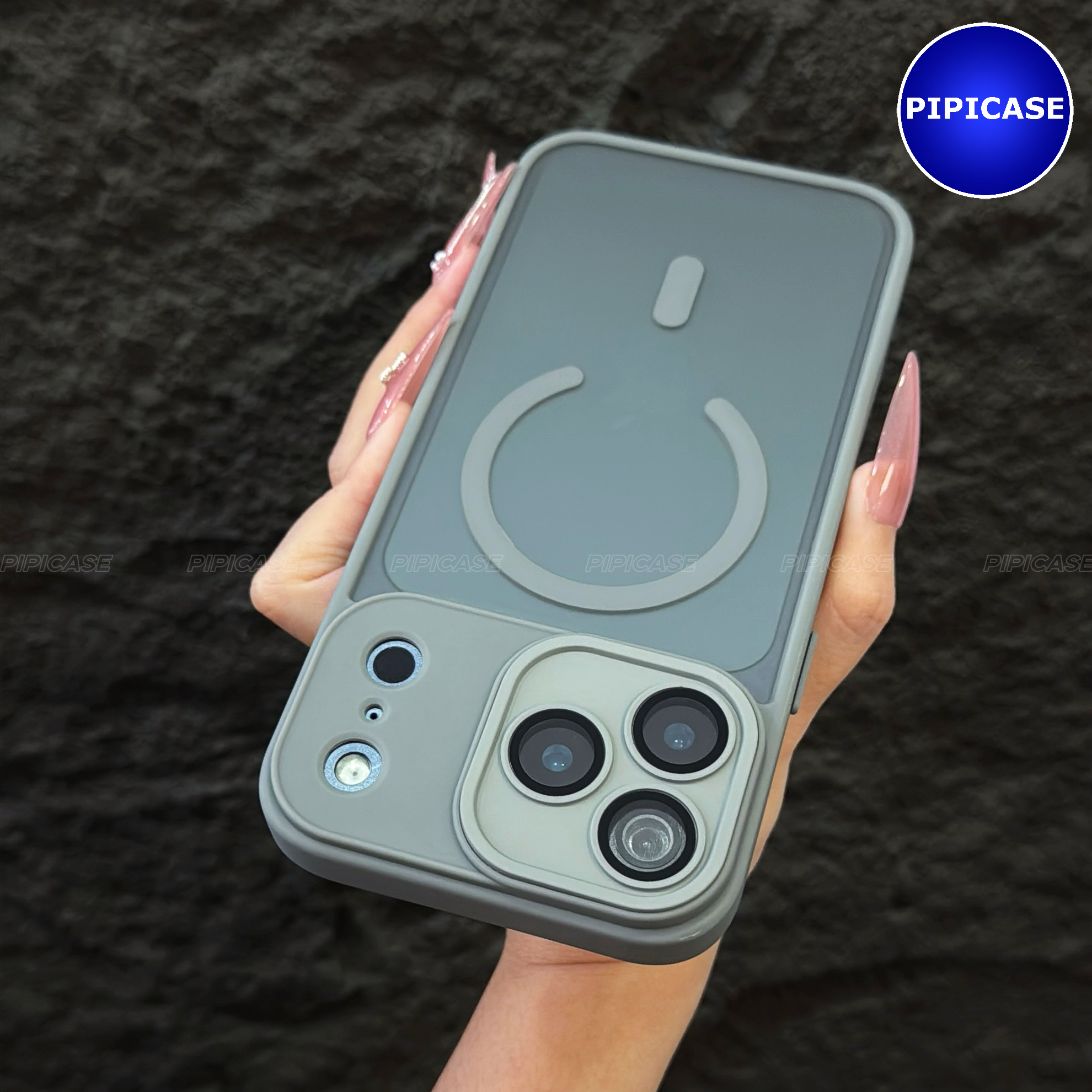 Ốp Lưng iPhone 17 Pro Max - Kao - Xám_thumbnail_15