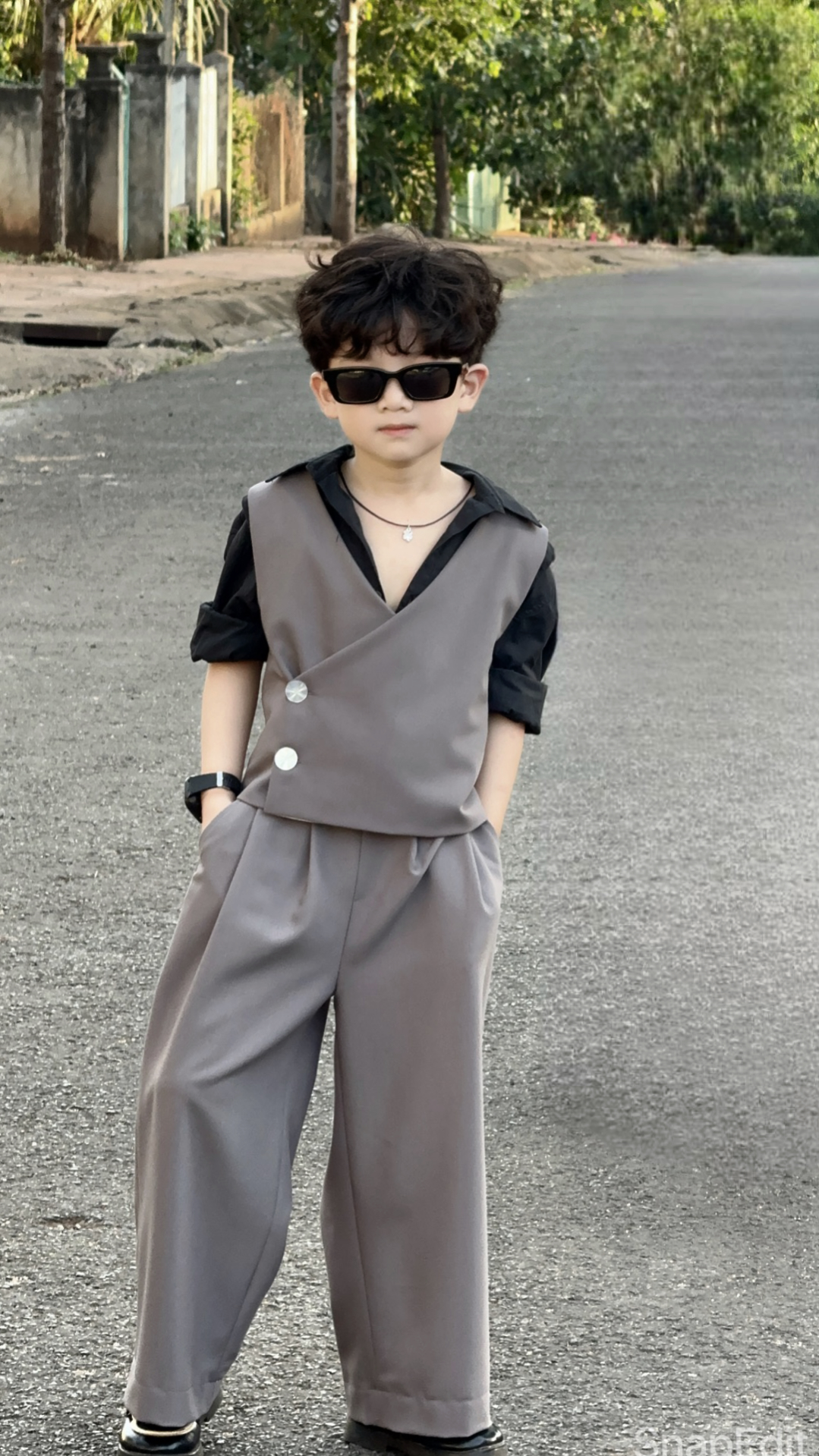 Set Gile Tà Chéo Dáng Rộng Dành Cho Bé Trai._thumbnail_3