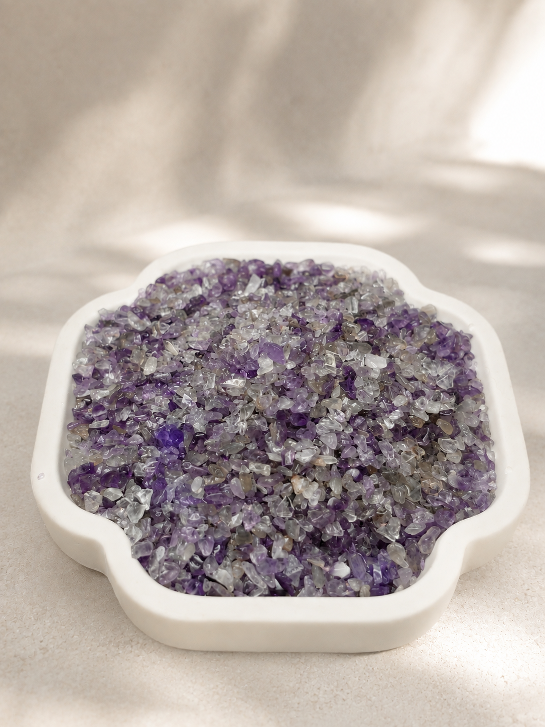 Vụn Đá Thạch Anh Tím Amethyst Siêu Nhỏ