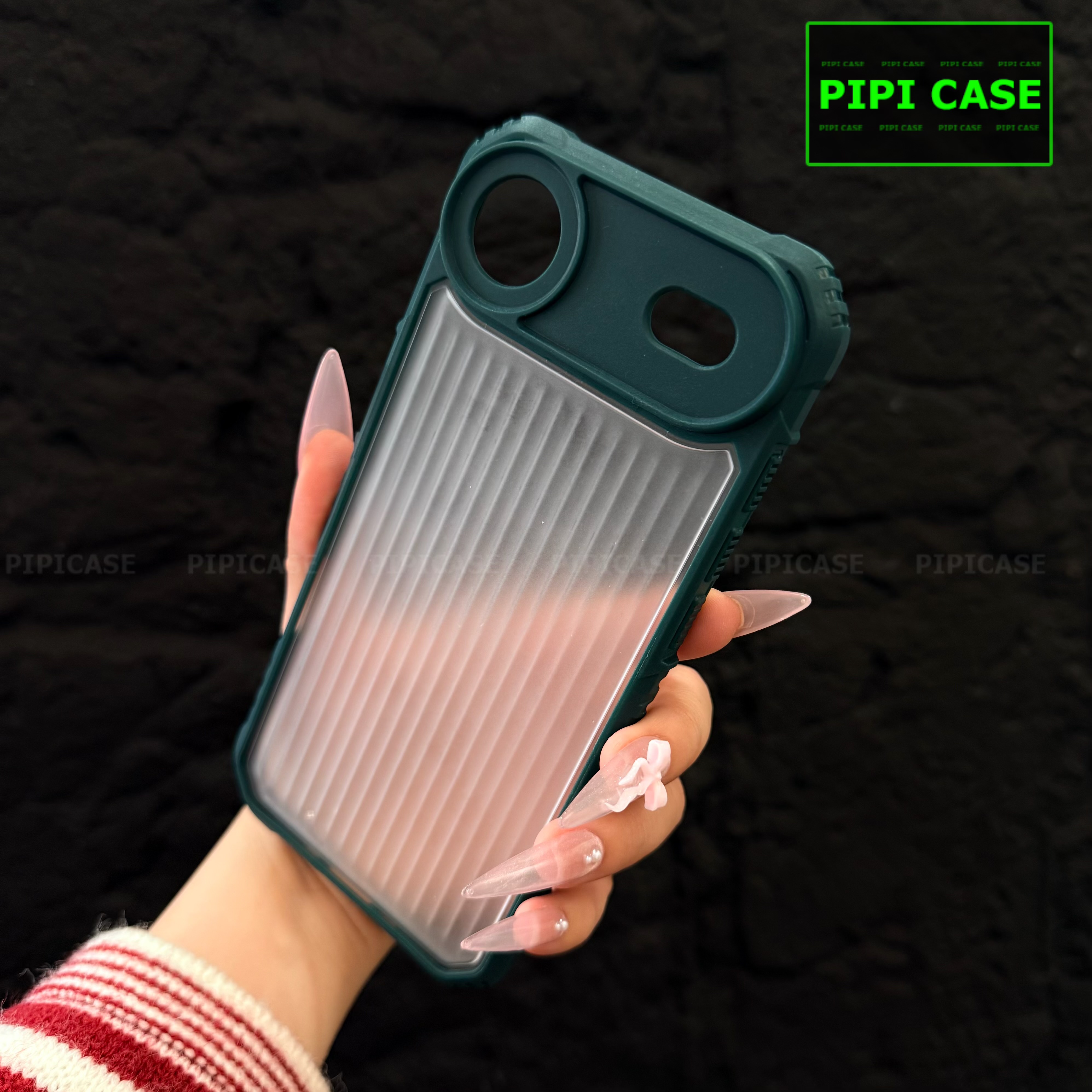 Ốp Lưng iPhone Air - Double 2 - Xanh Rêu_thumbnail_2