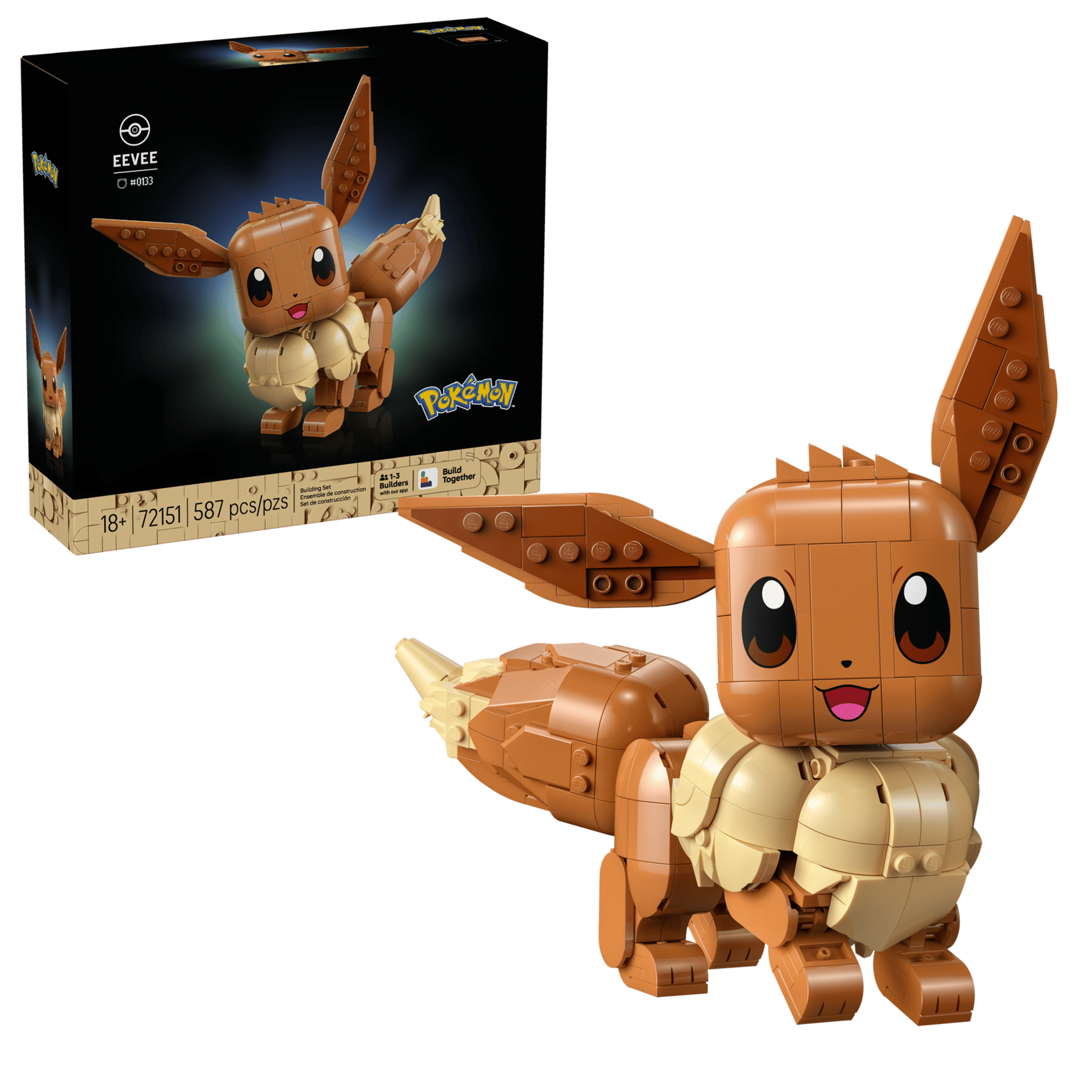 Mô Hình Lắp Ráp LEGO Pokémon Eevee