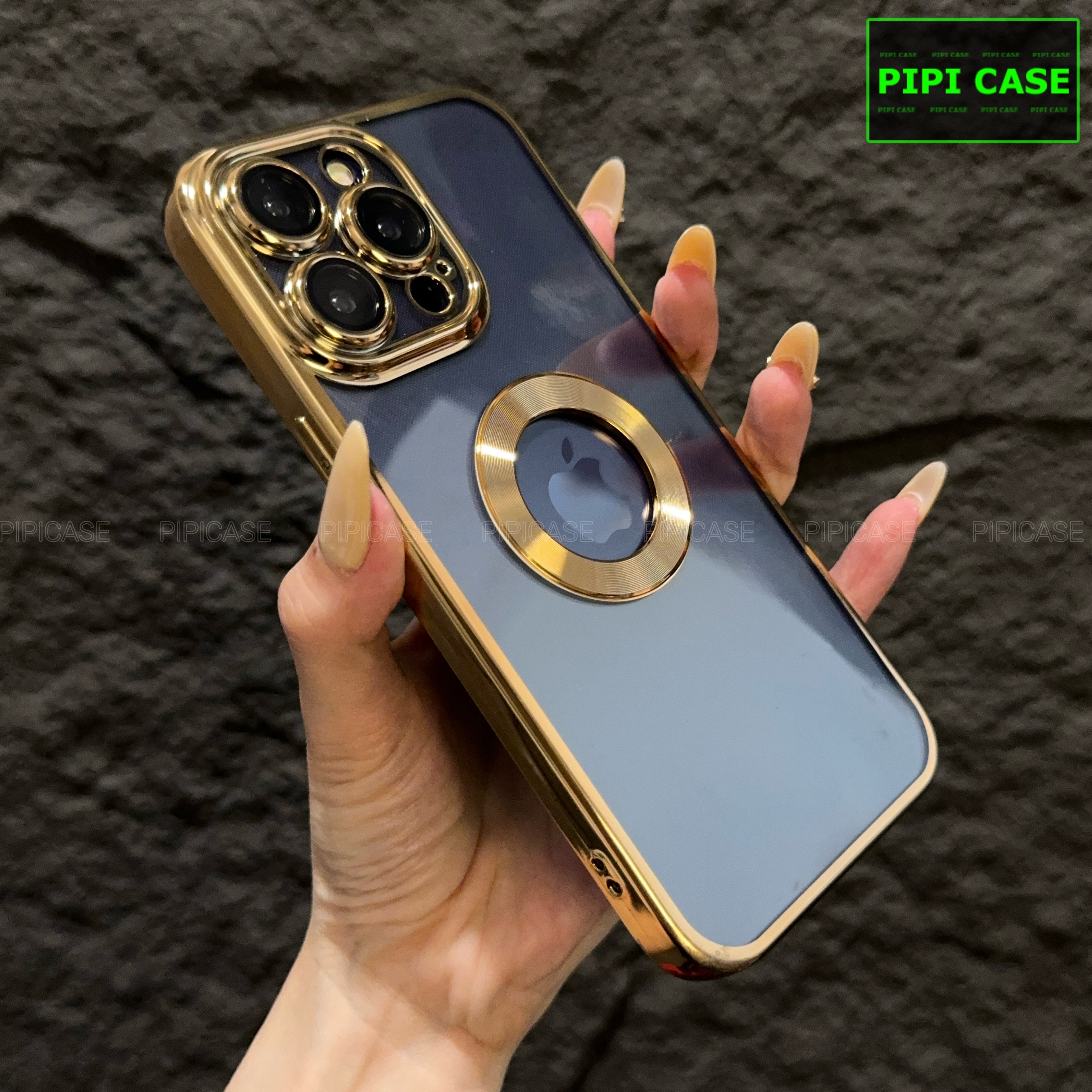Ốp Lưng iPhone 13 Pro Max - Water - Vàng_thumbnail_5