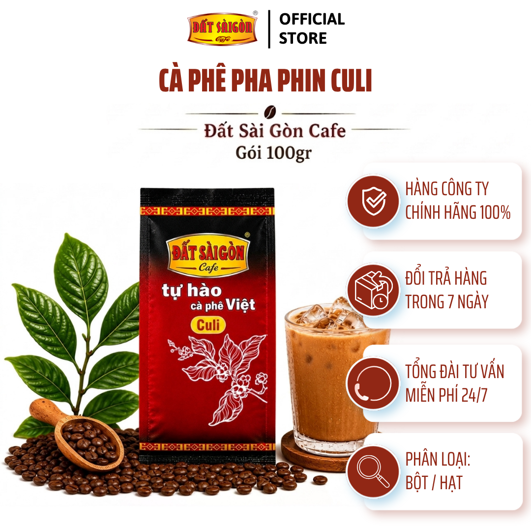 Cà Phê Pha Phin Culi - 100gr_thumbnail_3