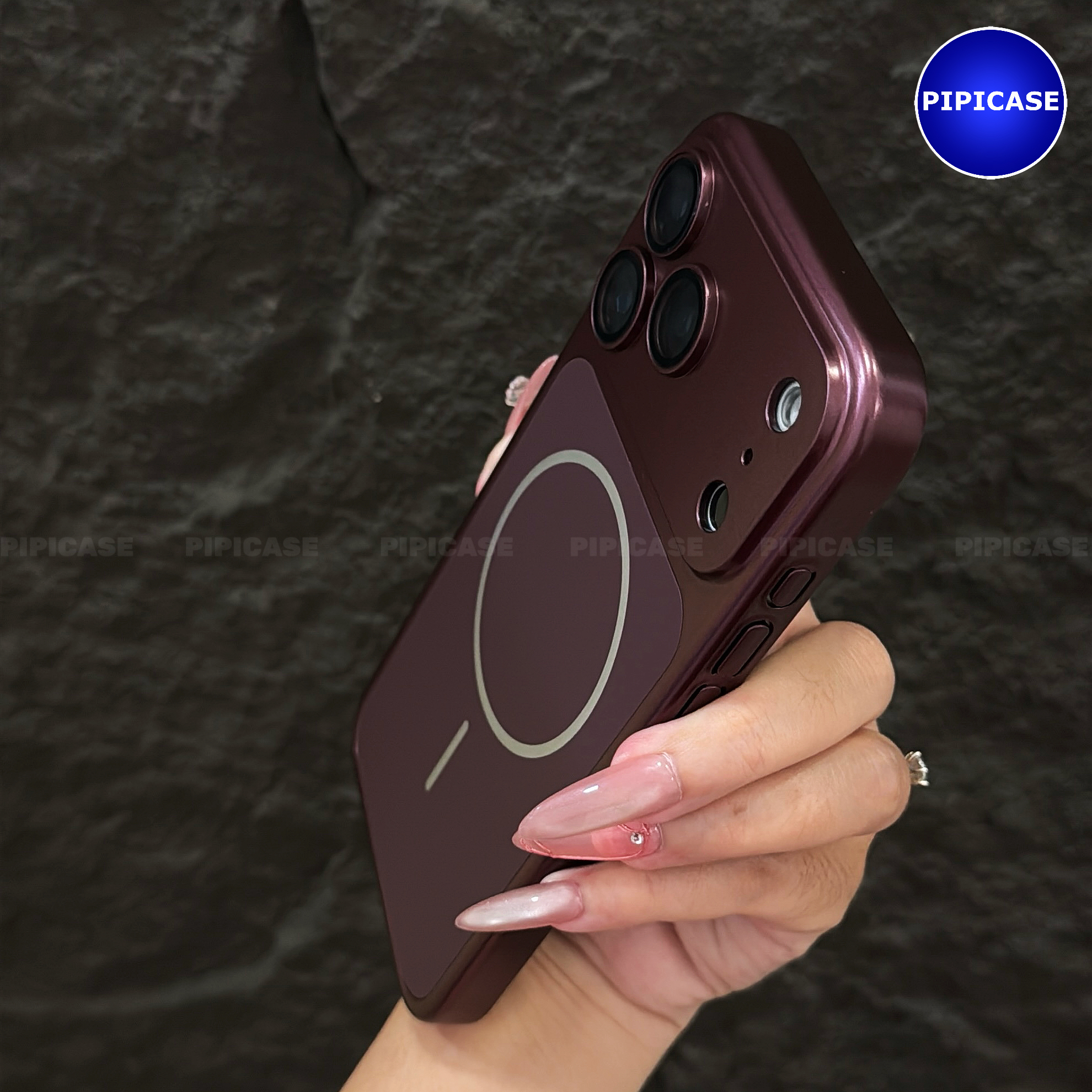 Ốp Lưng iPhone 18 Pro Max - Kan - Đỏ_thumbnail_3