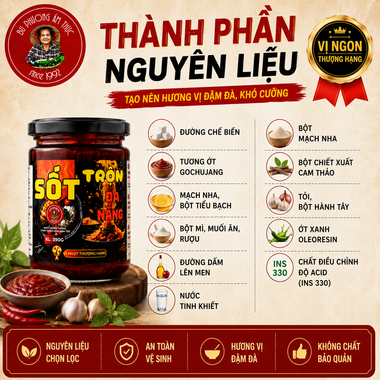 Sốt Trộn Đa Năng Bu Phương 399G – Cơm Trộn Hàn Quốc, Mì Trộn, Gỏi Hải Sản Đậm Vị - BP51_thumbnail_7
