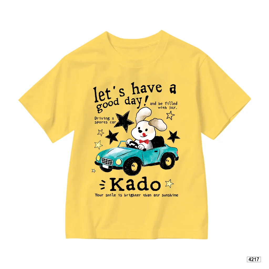 Áo thun bé trai Puppy Driver dễ thương Kado 4217_thumbnail_0