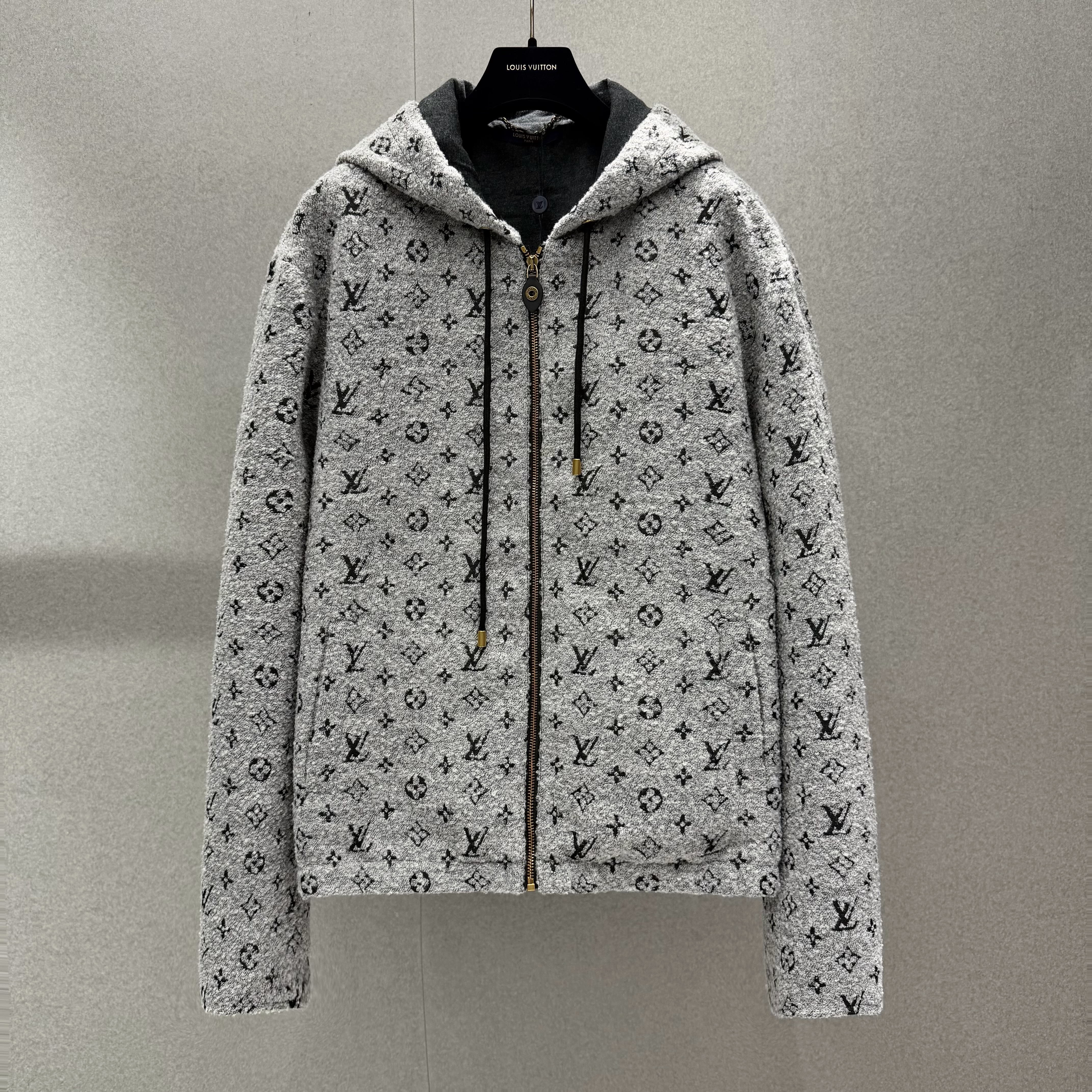 Áo Hoodie Zip LV 