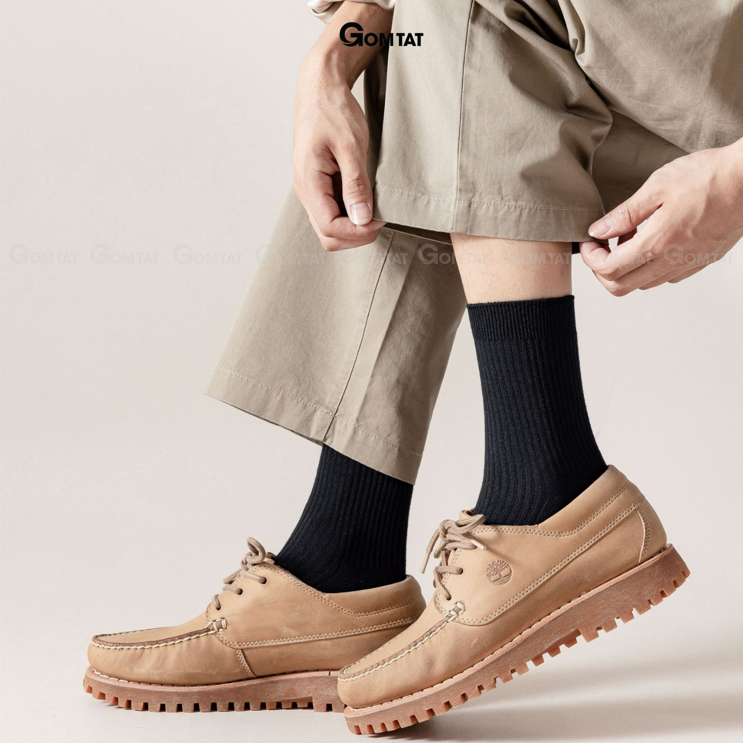 Combo tất vớ cổ cao nam nữ GOMTAT trơn gân tâm, chất liệu cotton cao cấp, khử mùi - MIA-2001_thumbnail_2