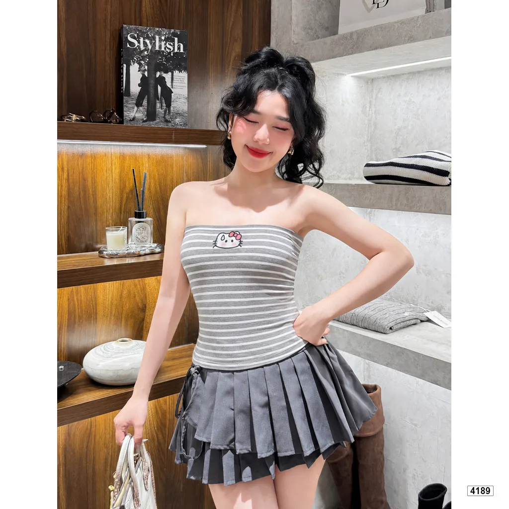 Áo quây ôm body hack dáng kẻ sọc kitty Beezy 4189_thumbnail_5