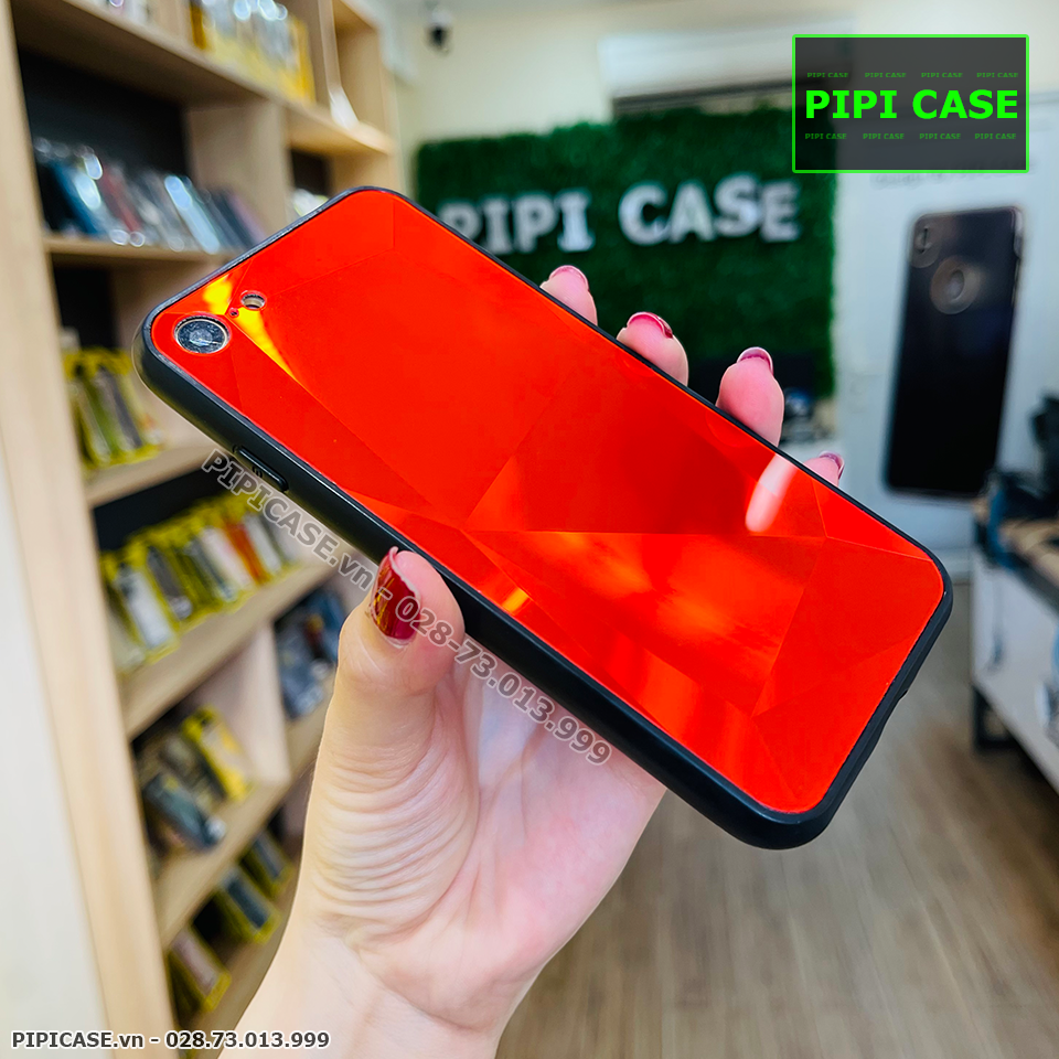 Ốp Lưng iPhone 7 / 8 - Kim Cương 6D - Đỏ_thumbnail_4