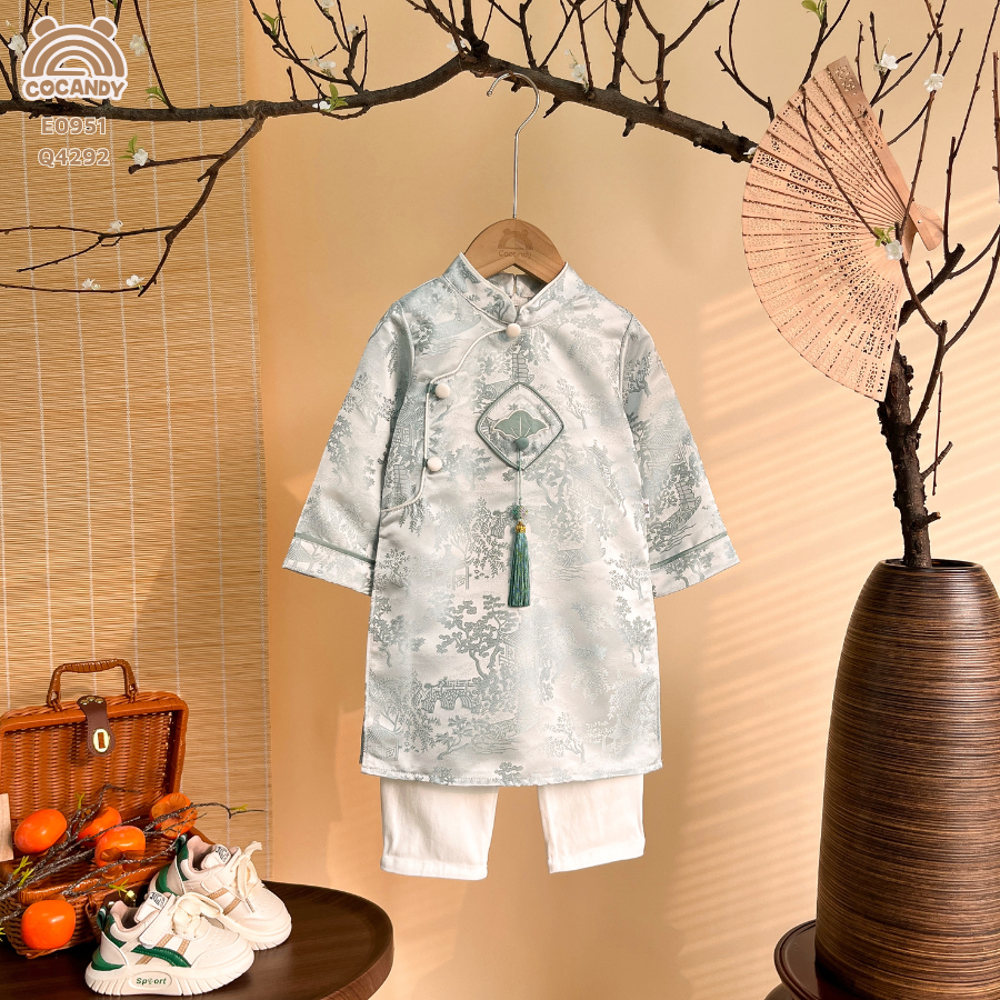 Áo dài XANH "Đình"