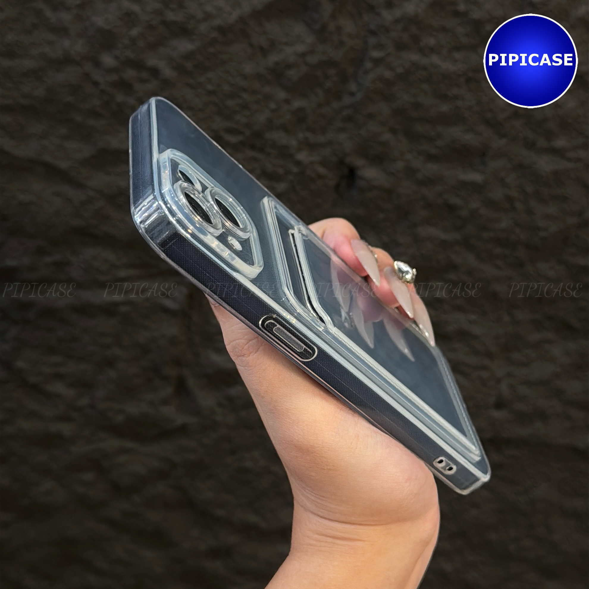 Ốp Lưng iPhone 14 - Ốp Thẻ - Trong Suốt_thumbnail_11