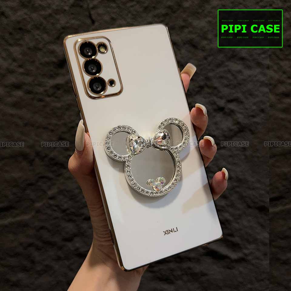 Ốp Lưng Samsung Note 20 5G - Mic Gương - Trắng_thumbnail_3
