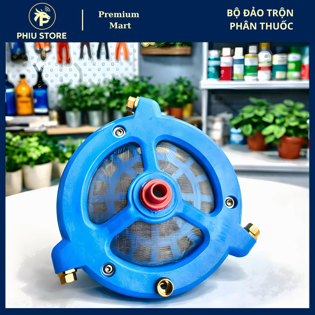 Bộ Đảo Trộn Phân Thuốc Gắn Bồn Phun 200L