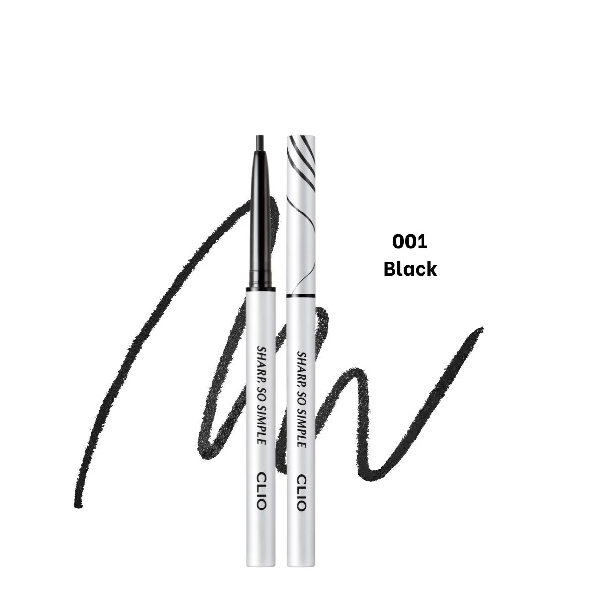 CHÌ KẺ VIỀN MẮT CLIO SHARP SO SIMPLE WATERPROOF PENCIL LINER 0.14G (tặng 1 Chì Chân Mày Peripera Speedy Skinny Brow 0.05G)_thumbnail_5