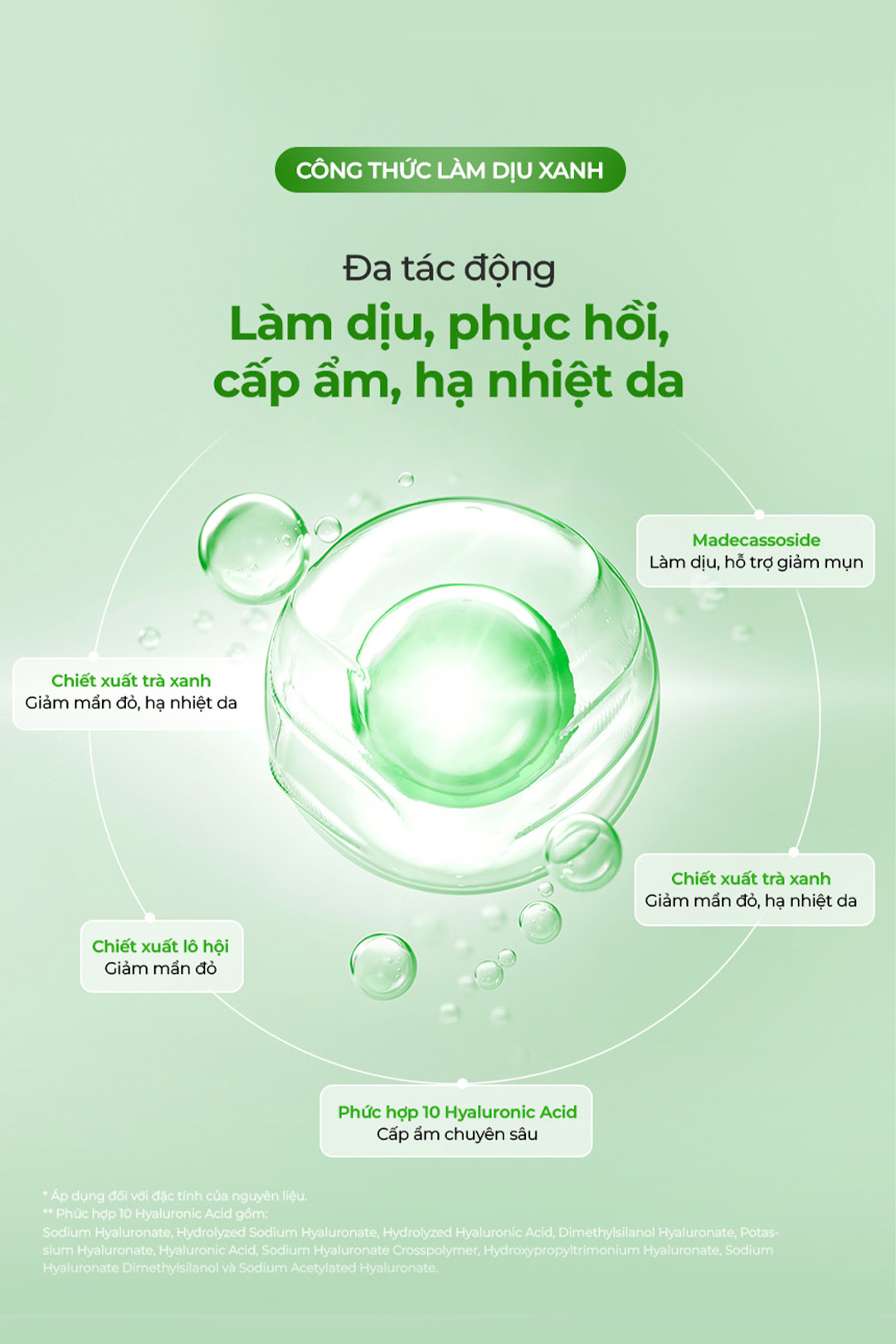 Mặt nạ cấp ẩm, làm dịu, giảm đỏ, hạ nhiệt độ da Elravie Hyaluronic Madecassoside_thumbnail_5