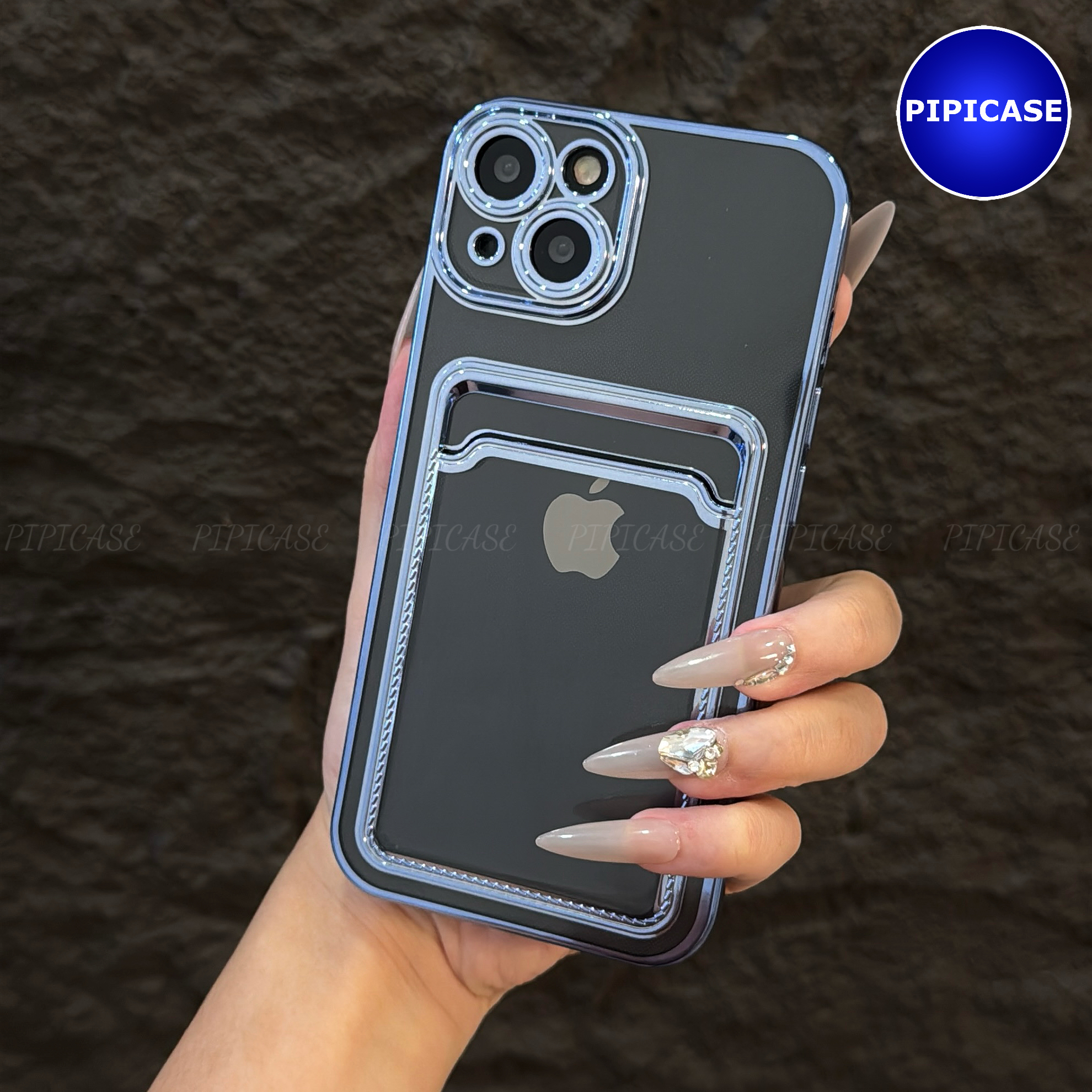 Ốp Lưng iPhone 14 - Ốp Thẻ - Xanh Dương_thumbnail_7