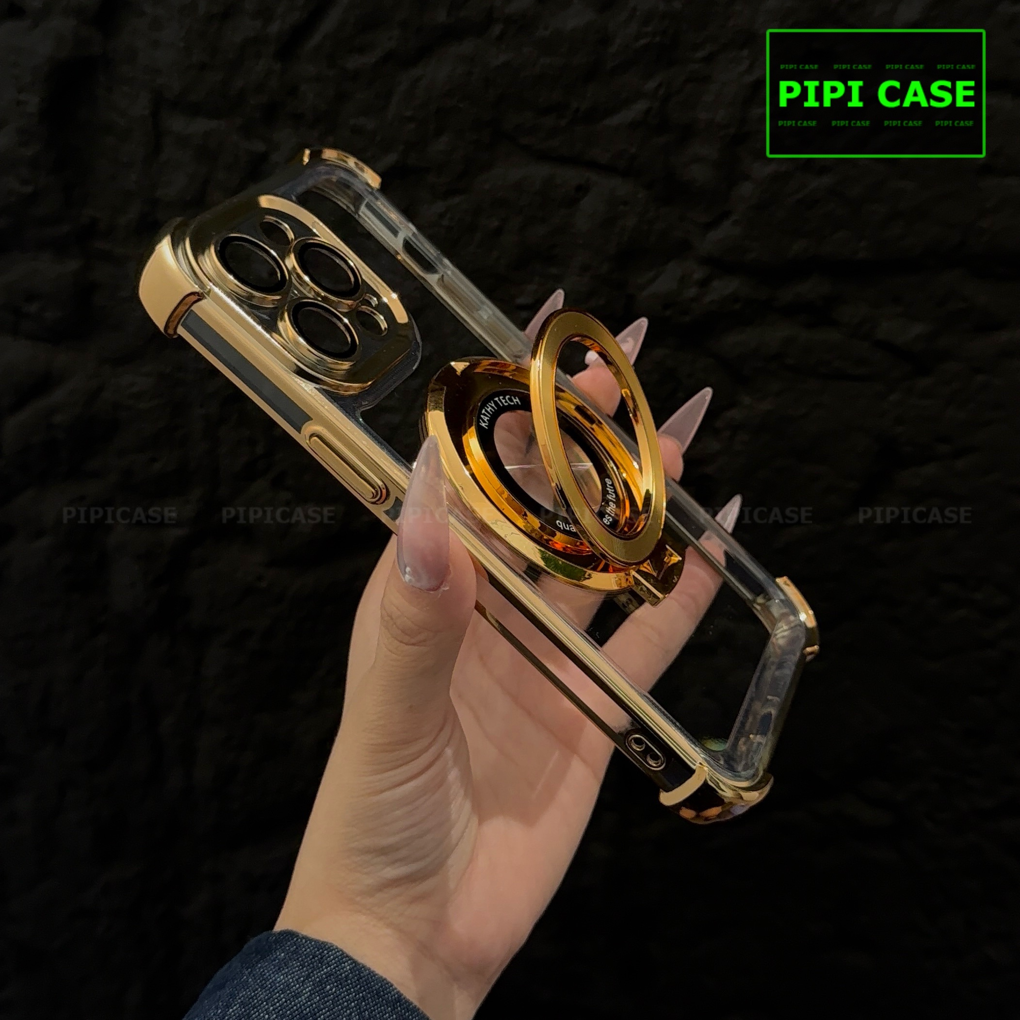 Ốp Lưng iPhone 15 Pro - Ven - Vàng_thumbnail_6