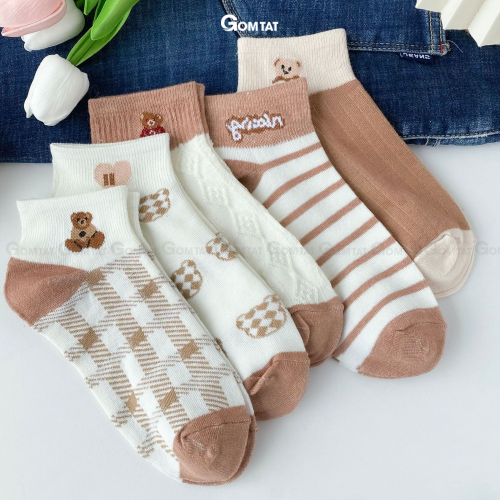 Set 5 đôi tất vớ nữ cổ ngắn UYE-CBCN_thumbnail_96